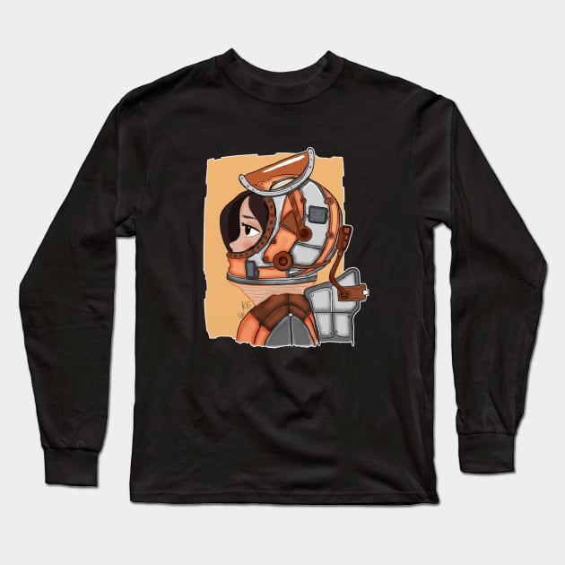 Mars Rover Mission Long Sleeve T-Shirt by irishkate